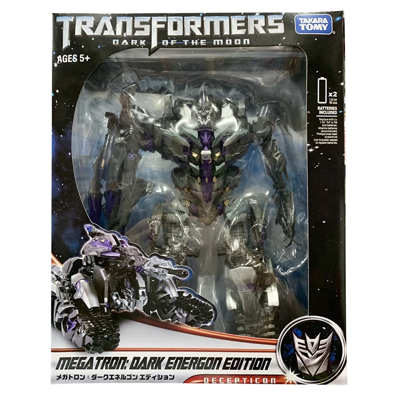 TAKARA TOMY трансформация автомобиля металлическая часть 25 см V Megatron Autobots фигурка робот-трансформер Детские Подарочные игрушки