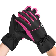 Уличные зимние теплые лыжные перчатки водонепроницаемые ветрозащитные зимние спортивные перчатки для катания на лыжах, сноуборде, верховой езды, пеших прогулок для мужчин и женщин