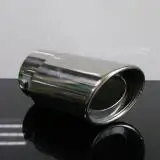

Universal Easy Install Tail Throat Stainless Steel Durable Silver Rustproof Replacement Tool Car Exhaust Pipe