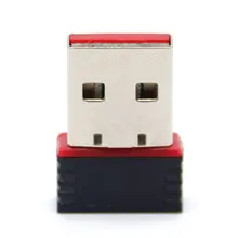 Мини 150 Мбит/с USB 2,0 WiFi беспроводной адаптер 150 сетевая LAN Карта 802,11 беспроводной адаптер подходит для Apple Mt7601 Red Edge