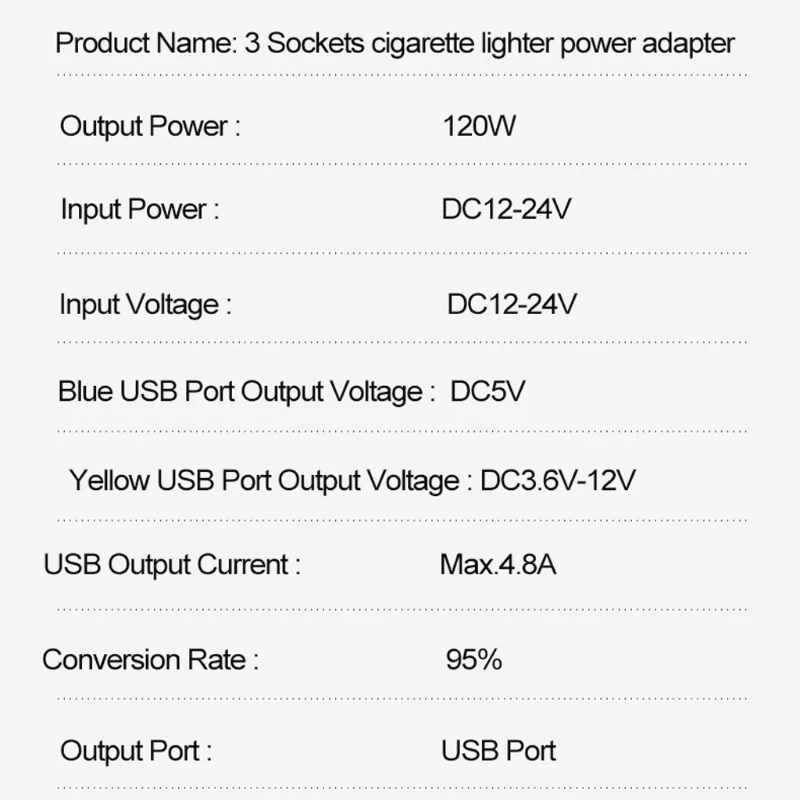 QC3.0 в машину с USB, туманный распылитель, Зарядное устройство вольтметр 12V 24V Мощность Разъем Автомобильный Разветвитель для сотового телефона gps