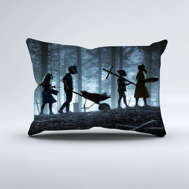 Edredon Pet Sematary King size 3D постельное белье s домашний текстиль пододеяльник простыни с черепом Комплект постельного белья наволочки постельное белье