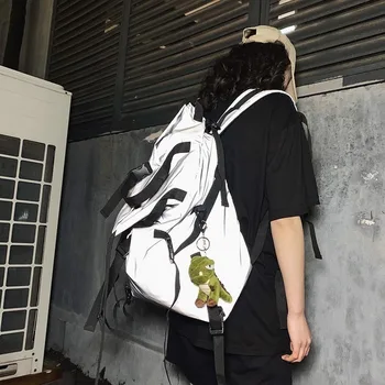 

2020 new men's and women's backpack Korean men and women backpack fashion men and women backpack