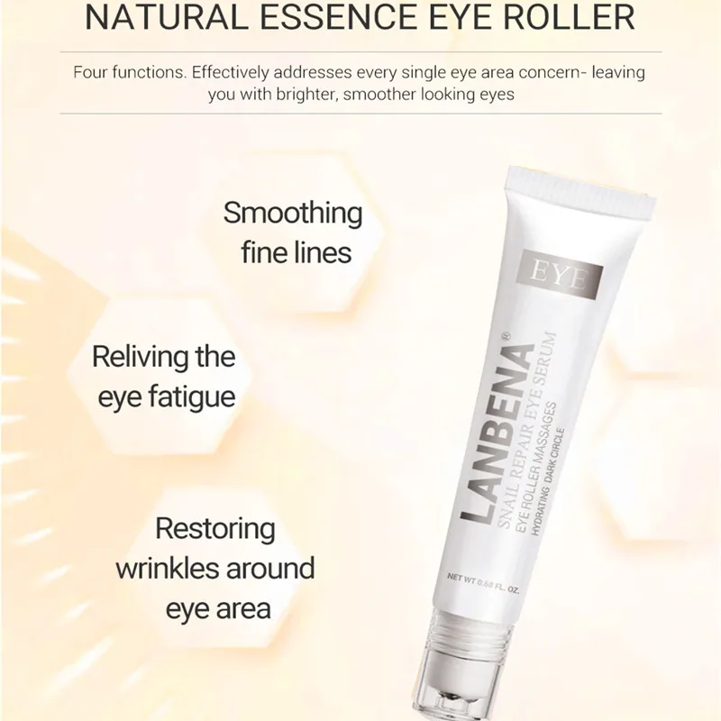 LANBENA Snail Repair Eye Cream for Dark Circles And Eye Bag Remover Eye Cream Anti Wrinkle 5