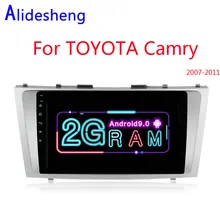 2G ram Android 8,1 для TOYOTA Camry 7 40 50 2007 2008 2009 2010 2011 Автомобильный DVD мультимедийный плеер gps Навигация стерео радио(China)