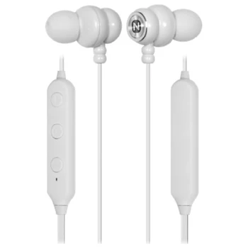 

In-ear headphones Nobby Comfort S-100 NBC-BH-42-72 BT 4.2 metal. White