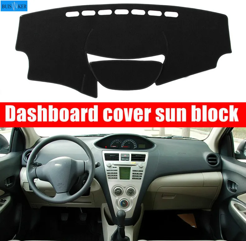 

Car Inner Auto Dashboard Cover Dashmat Pad Carpet Sun Shade Dash Board Cover Fit For Toyota Vios 2009 2010 2011 2012 2013