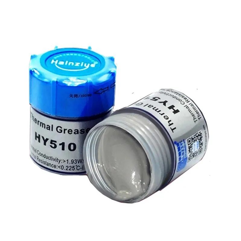 

Silver Grey Thermal Conductivity Heat Dissipation Paste Silver-Containing Silicone Gel CPU Fan Thermal Conductivity Silicone 20g