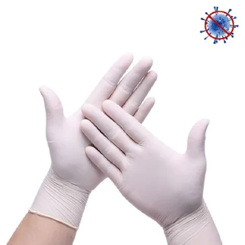 

Disposable Protective Anti-Virus Gloves 50pcs/lot Nitrile Allergy Free Safe Work Gloves Latex Household Cleaning Washing Gloves