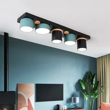 Aliexpress - Nordic modern minimalist creative rectangular LED ceiling lamp factory direct sales corridor aisle macaron lamp