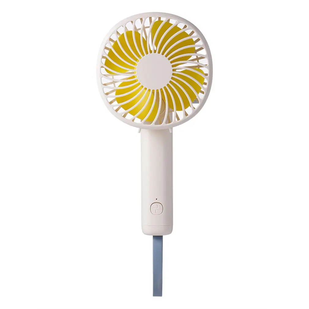 

Handheld Fan Home Office Desk Speed Adjustable USB Rechargeable Fan Portable Mini Fan Air Cooler Outdoor Travel