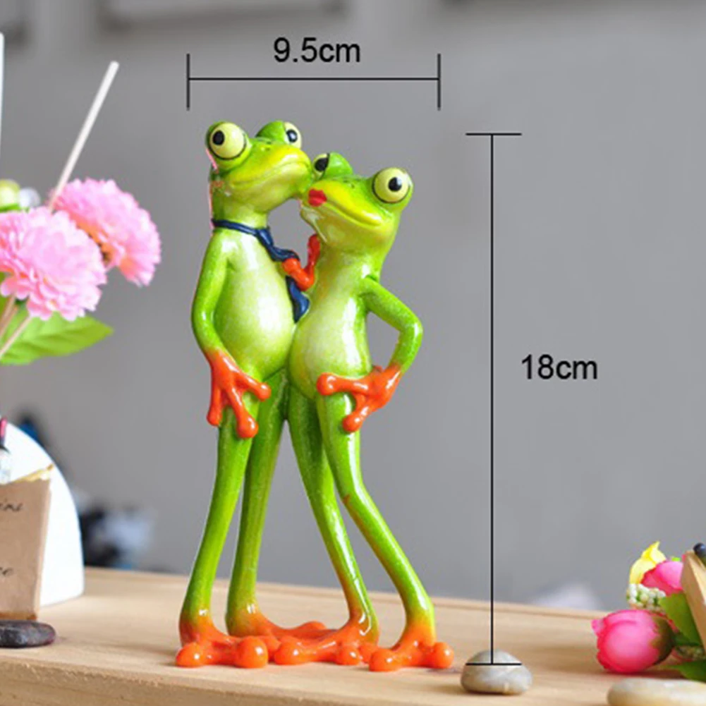Креативные 3D фигурки лягушек из смолы, кабошон, украшения для домашнего декора, фигурки лягушек из смолы, настольный декор, подарок на день рождения