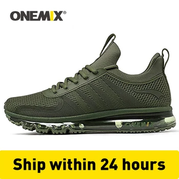 

ONEMIX Classic Running Shoes For Men High Top Comfortable Waterproof Air Cushion Waking Sneakers Outdoor Jogging Winter Shoes