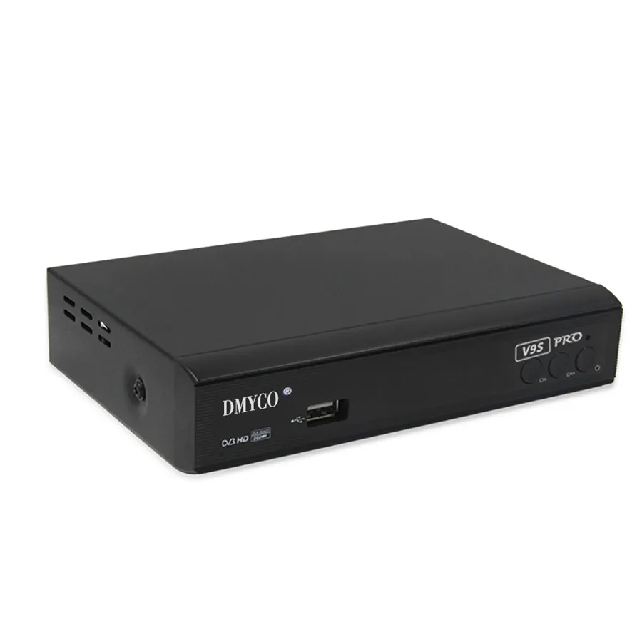 DMYCO V9S Pro 10 PCS Lot Support HDMI and AV Satellite Receiver Full 1080P TV box Receptor Youtube DVB-S2 TV Receiver Decoder