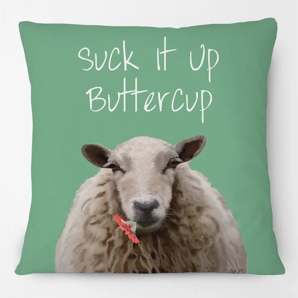 Fashion Cool Chic Animal Sheep Riding Motorbike Cushion Cover Pillow Case For Home Decoration | Дом и сад