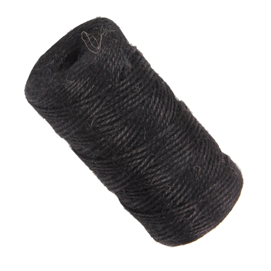 1Roll of 328ft  Jute Cord String Durable Gift Wrapping Twine Rope Arts Crafts DIY Accessory
