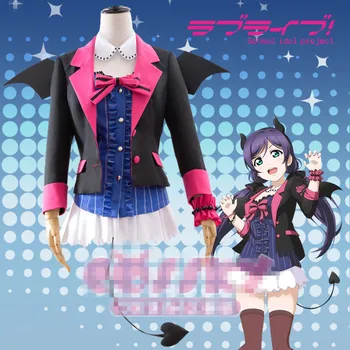 

Anime Love live Nozomi Tojo Little Devil Unawaken Cosplay Costume Masquerade Dress Halloween Carnival Free Shipping B