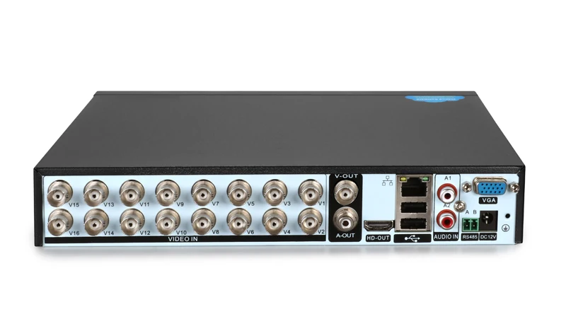 1080P CCTV Camera DC12V 3A 1080N 16CH 16 Channel Face Detection Hybrid 6 in 1 NVR TVI CVI AHD DVR Surveillance Video Recorder 2