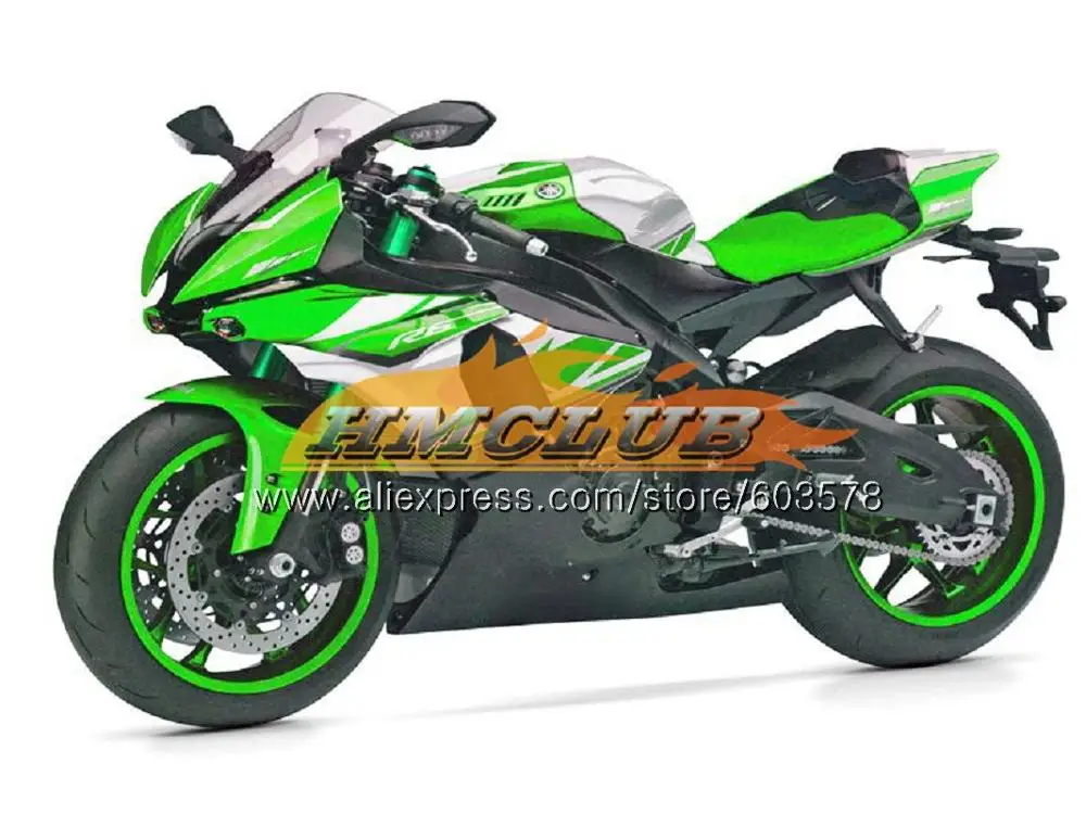 Инъекций для YAMAHA YZF600 YZF R6 глянцевый синий 123CL. 31 YZF 600 R 6 YZF-600 YZF-R6 YZFR6, 17, 18, 19, OEM обтекатели - Цвет: No. 23 Gloss