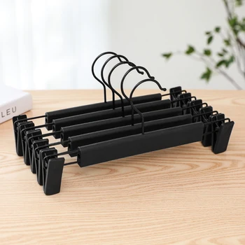 

1pcs Plastics Pants Racks Holder Trousers Rack Clip Anti-Slip Clothespin Wardrobe Hangers Clip Peg household gadgets tools