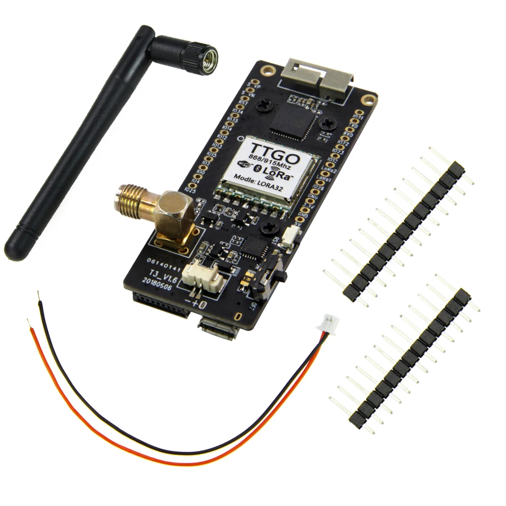 TTGO LoRa32 V2.1_ 1,6 версия 868/915 МГц ESP32 LoRa OLED 0,96 дюймовая SD карта ESP-32 SMA Bluetooth wifi беспроводной модуль