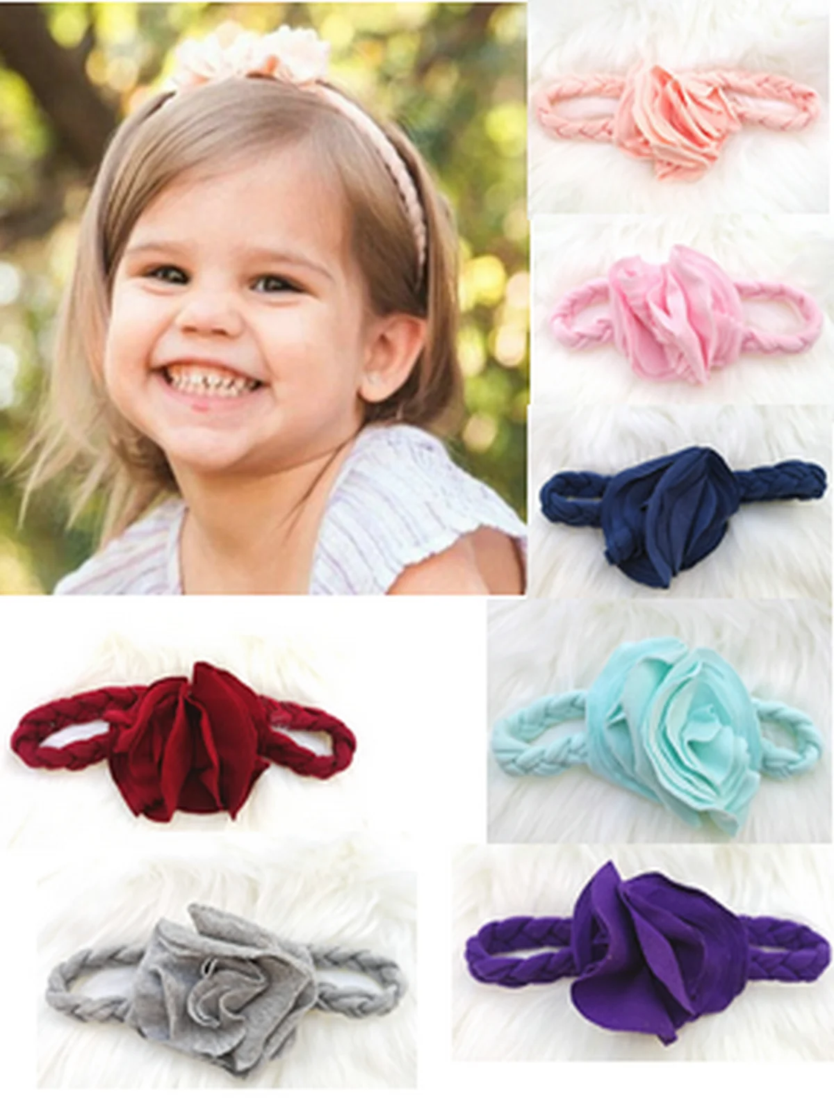 braided headband baby