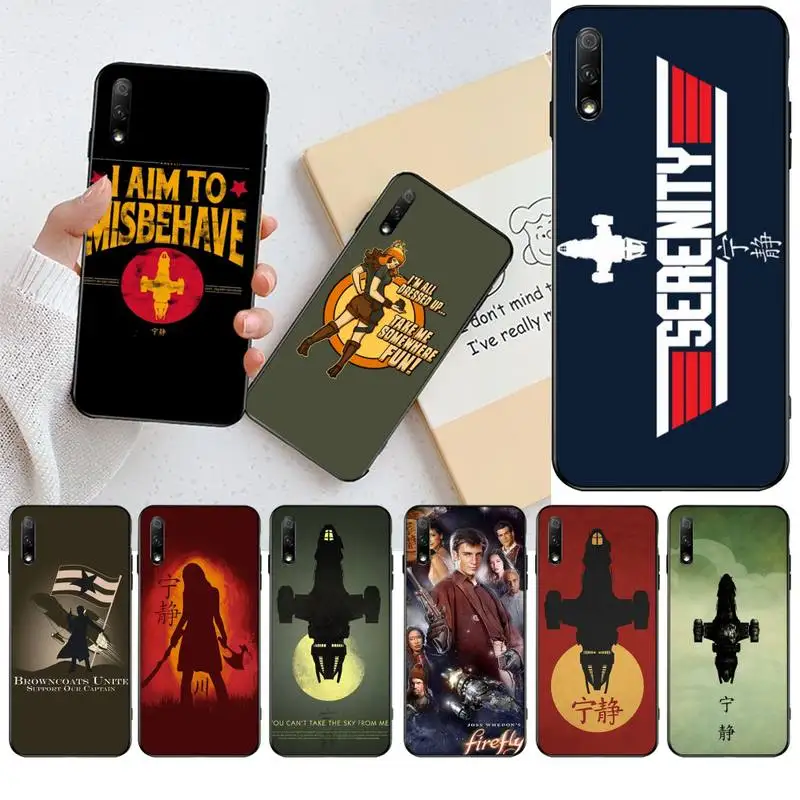 Дизайнерский постер для ТВ-шоу firefly мягкий силиконовый чехол из ТПУ телефона Huawei