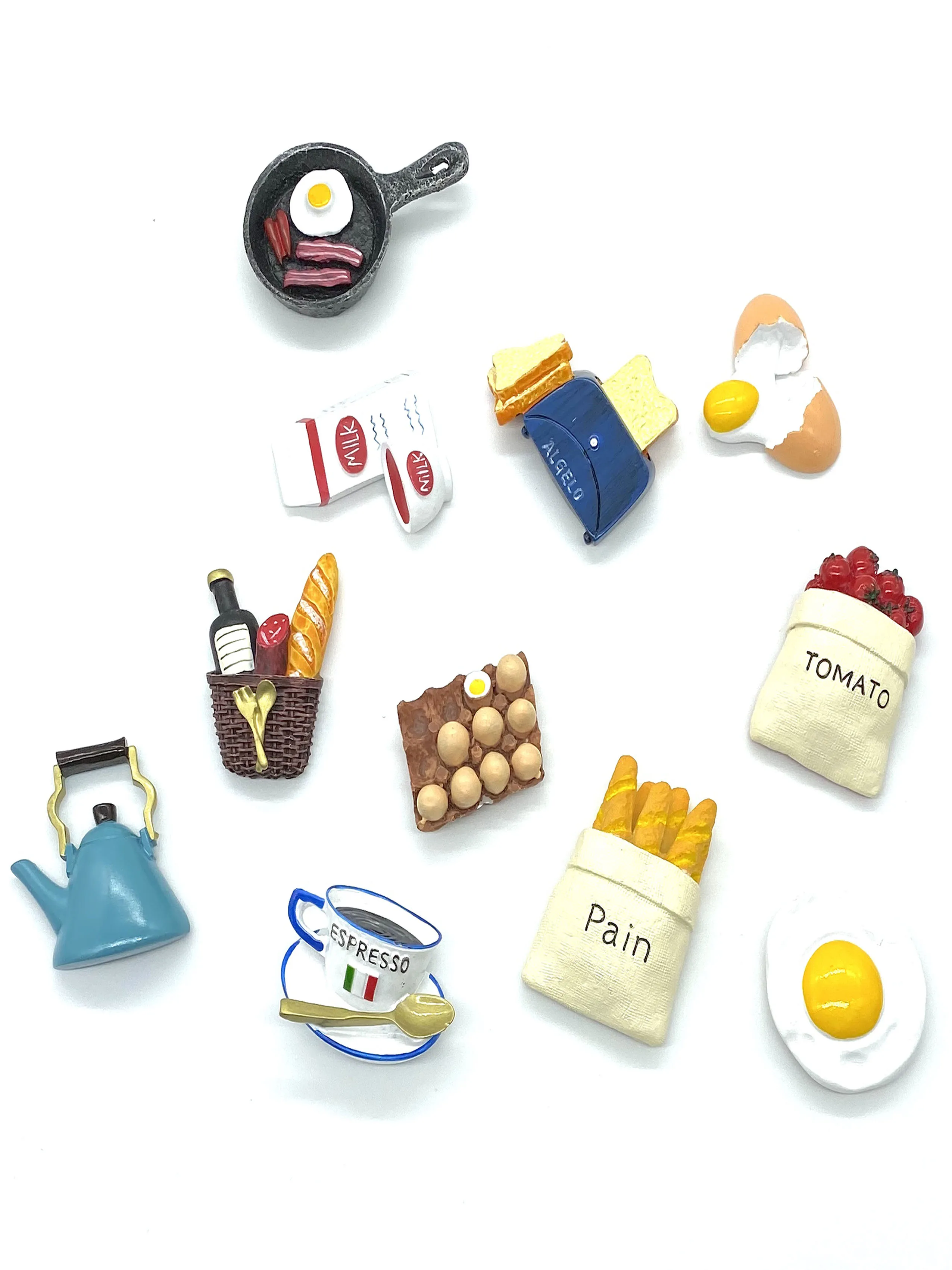 Lovely Creative Resin European Style Fridge Magnets Accessories Refringerator Message Stickers Crafts Kitchen Decoration | Дом и сад