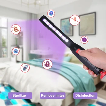

1pc UV Sterilization Lamp Stick Disinfection Home Handheld Ultraviolet Light Wand UV Sterilizing Disinfection Protection