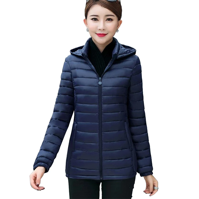 

2019 women winter parka plus size 6XL short outwear down cotton jacket female slim casual warm coats cotton-padded jacket 2909