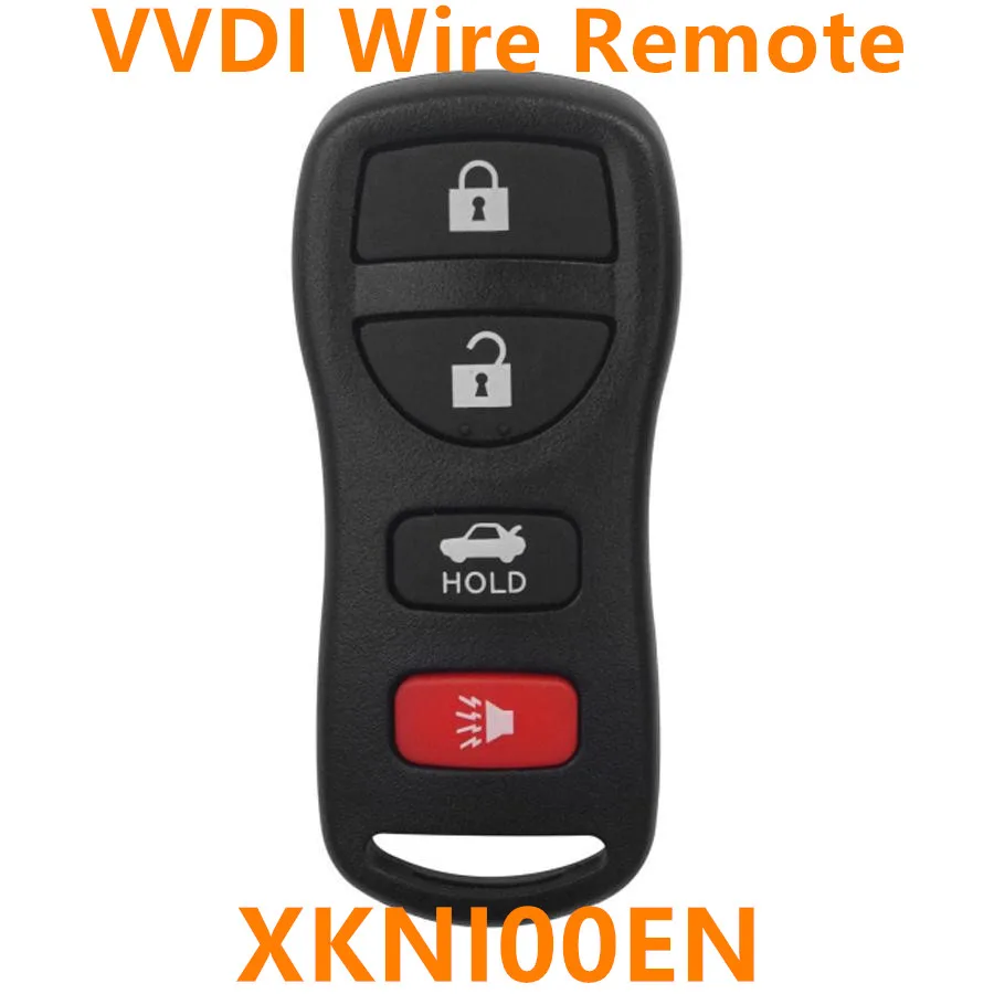 10 шт./лот Xhorse Универсальный VVDI проводной пульт дистанционного управления XKNI00EN