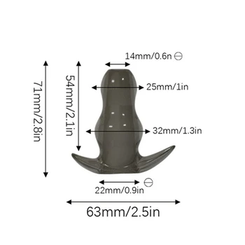 Butt Plug Douche Enema Anal Dilator Hollow Anal Plug Sex Toys For Woman Men Gay Prostata Massager Peep Vaginal Sex Products Anal 3