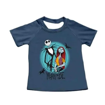 

halloween day boy short sleeve new pattern tshirt