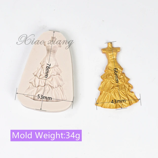 Luyou 1Pc Ruha Szilikon Torta Formák Gyanta Penész Díszítő Szerszámok Konyhai Sütőszerszámok Sütő Kiegészítők Fm1136 - Image 2