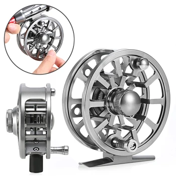 

2 + 1bb Bearing Fly Fishing Reel Ultra-light 1: 1 Speed Ratio Wheel Lake