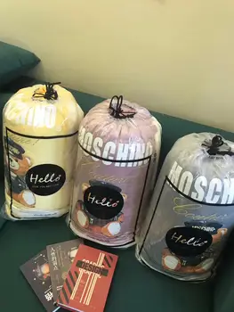 

200X230CM cartoon bear blanket yarn dyed flannel