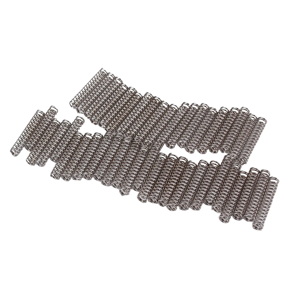 45 Pack Guitar Humbucker Pickup Frame Springs For Electric Guitar Parts 25x4.7mm