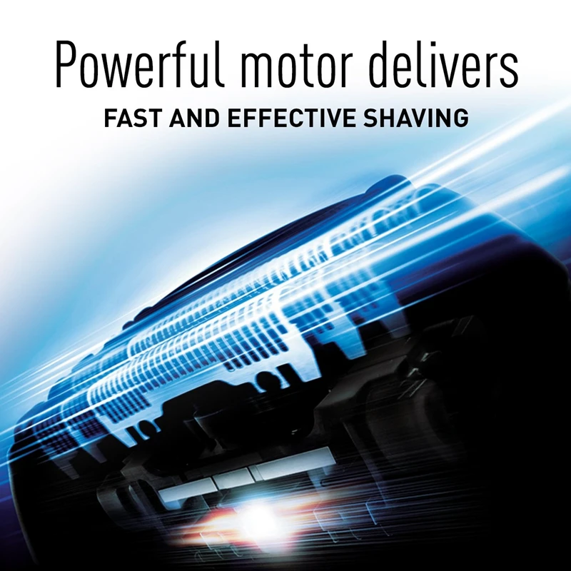 Original Kemei 4-Blade Rechargeable Electric Shaver 3-Speed Beard Electric Razor For Men Facial Wet Dry Shaving Machine Washable Electric Shaver