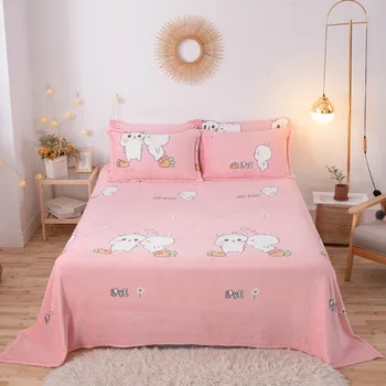 

LREA плед print fleece bed cover blankets adult travel throw winter decorations for home pink cartoon pattern blanket