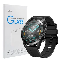 10 шт., закаленное стекло для huawei Watch GT 2, защита экрана 9 H, прозрачная защитная пленка против царапин, небьющаяся ультратонкая