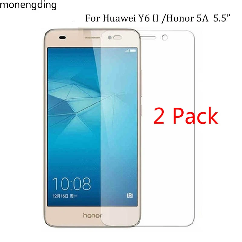 2 шт. Защитное стекло для Huawei Y6II Y6 ii CAM L03 L23 L21 закаленное Защита экрана Honor 5A