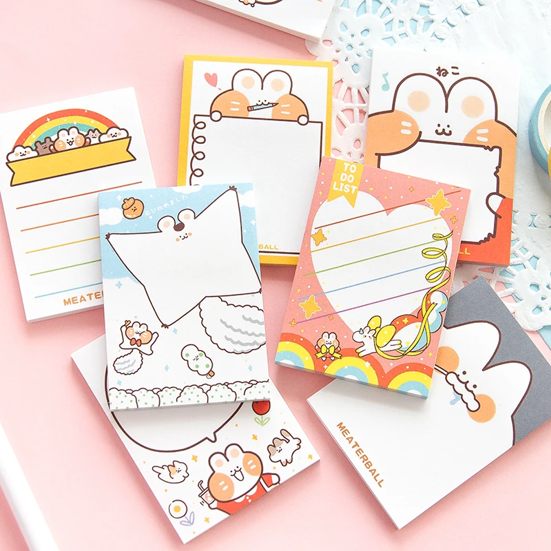 16 шт./лот серия mitt cat sticky n times наклейки mini memo pad|Блокноты| |