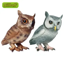 Nuova Simulazione di Animali Selvatici Uccelli PVC Gufo Modelli Action Figure Collection In Miniatura Cognizione Educativo Giocattolo per il Regalo dei bambini