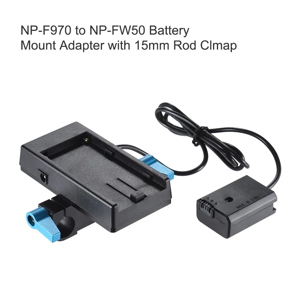 Andoer NP-F970 для NP-FW50 адаптер для sony