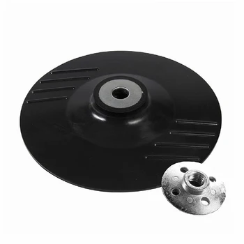 

M14 Thread Sanding Discs Rubber Backing Pad 180mm For Angle Grinders Polishers