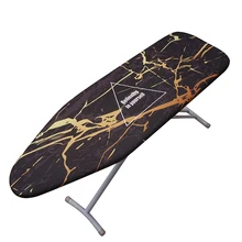 Marbling durável requintado lavável prático placa de engomar capa impressa proteção resistente ao calor casa fácil ajuste dirtproof