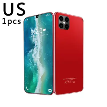 

6.26 inch IP12 Plus Smartphones 2GB RAM + 16GB ROM Waterdrop Screen 4 cores LCD Face Unlocking Smart Phone Dual Cards