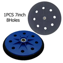 

7In 180MM 8Holes Backing Pad Wall Polishing Pad Sanding Grinding Disc Sandpaper Sanding Pad Suitable For Pneumatic Sander