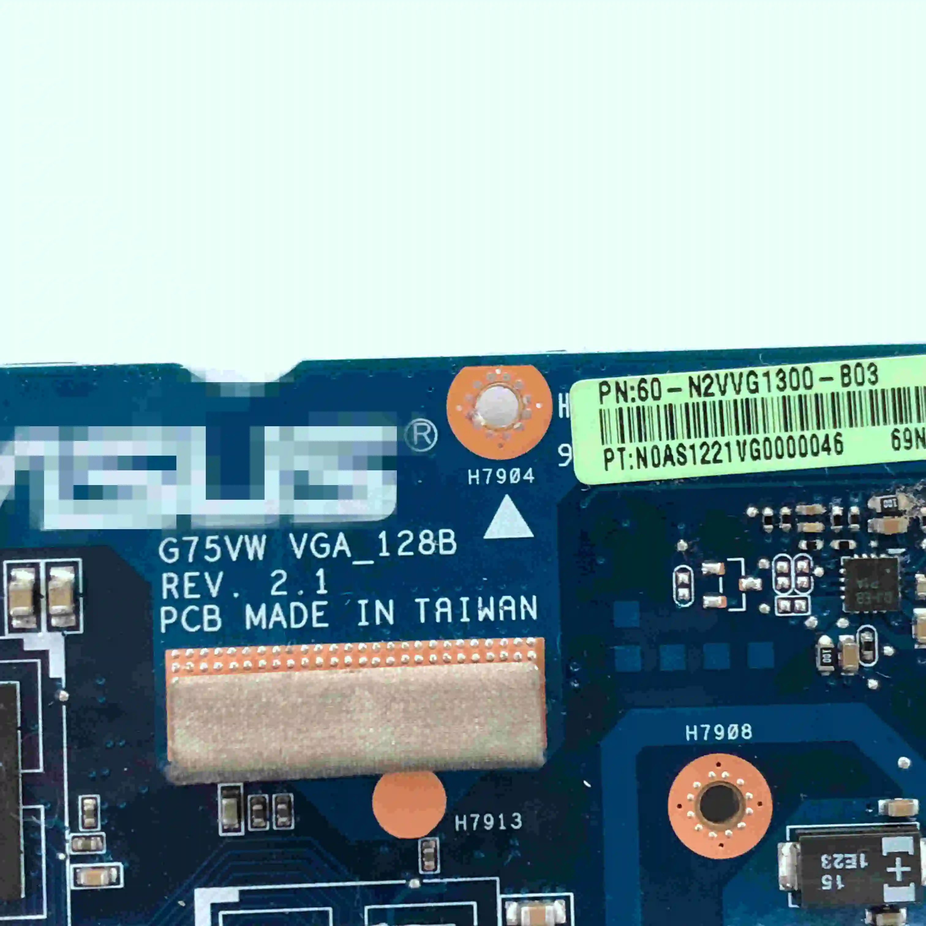 Placa Gráfica Portátil para Asus G75vw Placa de Vídeo 2gb Ddr5 60-n2vg1301 Vga _ 128b N13e-ge-a2 Gtx660m Novo - Imagem 2