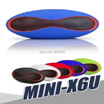

Wireless Bluetooth Speaker Mini X6 Portable Stereo Speakers X6 Hands-free V3.0 Audio MP3 Player Speakers